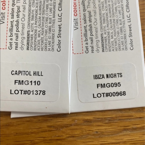 Color Street set of 4 - Picture 4 of 5